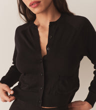 Load image into Gallery viewer, CELINE CARDIGAN -- BLACK