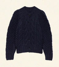 Load image into Gallery viewer, CHANNEL CARDIGAN -- NAVY