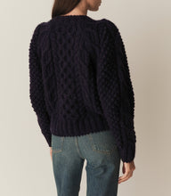 Load image into Gallery viewer, CHANNEL CARDIGAN -- NAVY