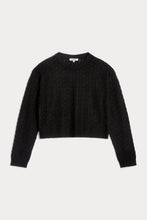 Load image into Gallery viewer, CHRISSY CABLE KNIT CROPPED SWEATER