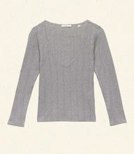 Load image into Gallery viewer, CILLA TEE -- HEATHER GREY