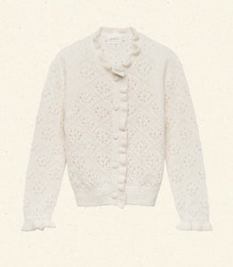 CLAUDIE CARDIGAN -- IVORY