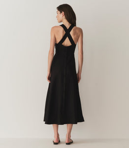 COLBIE DRESS -- BLACK