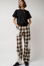 Load image into Gallery viewer, Collina Strada Mikaela Jean in Light Brown Plaid