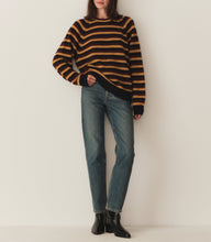 Load image into Gallery viewer, DANA CASHMERE SWEATER -- CARRINGTON STRIPE