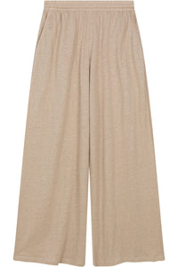 DEVIN LINEN WIDE LEG PANTS