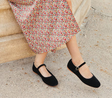 Load image into Gallery viewer, MARY JANE SLIPPER -- BLACK