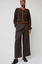 Load image into Gallery viewer, Deiji Studios Looped Cardigan in Brown Multi