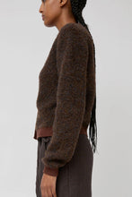 Load image into Gallery viewer, Deiji Studios Looped Cardigan in Brown Multi