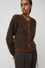 Load image into Gallery viewer, Deiji Studios Looped Cardigan in Brown Multi