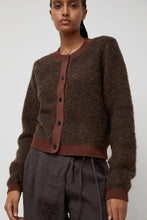 Load image into Gallery viewer, Deiji Studios Looped Cardigan in Brown Multi