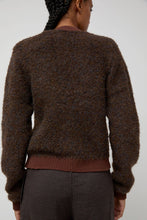 Load image into Gallery viewer, Deiji Studios Looped Cardigan in Brown Multi