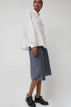 Load image into Gallery viewer, Deiji Studios Wool Shorts in Navy Stripe