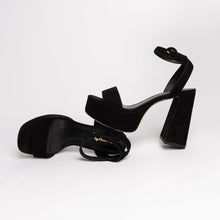 Load image into Gallery viewer, Dolly Sandal In Black Suede