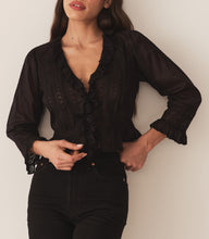 Load image into Gallery viewer, ELDORIS TOP -- BLACK