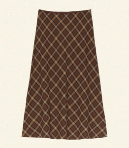 ELOWEN SKIRT -- CORNWALL PLAID