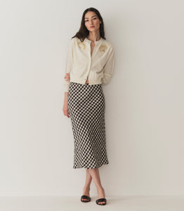 ELOWEN SKIRT -- MARILYN GINGHAM