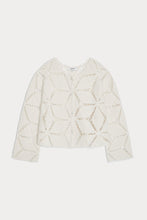 Load image into Gallery viewer, ESTELLE CROCHET CARDIGAN