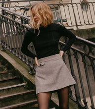 Load image into Gallery viewer, EUGENIA SKIRT -- CASTLE GREY