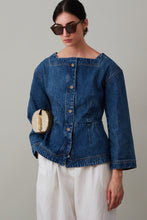 Load image into Gallery viewer, RUMY SHIRT JACKET | VINTAGE BLUE DENIM