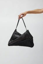 Load image into Gallery viewer, Eva Blut Knit Twisterette Bag in Black