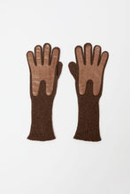 Load image into Gallery viewer, Exquisite J Gloves in Brown with Mocha