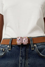 Load image into Gallery viewer, Exquisite J Micro Crystals Belt in Lilac