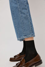 Load image into Gallery viewer, Exquisite J Short Cotton Viscose Socks in Black