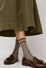 Load image into Gallery viewer, Exquisite J Tapestry Socks in Grey