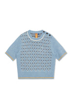 Load image into Gallery viewer, NONAME GEO JACQUARD SWEATER TEE