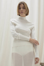 Load image into Gallery viewer, MONROW RIBBED MOCK NECK