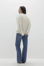 Load image into Gallery viewer, CAMPBELL RIBBED CREWNECK CASHMERE SWEATER