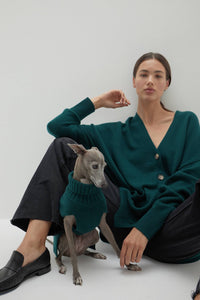 CASHMERE JERSEY DOG SWEATER