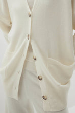 Load image into Gallery viewer, LILY BUTTON-UP CASHMERE CARDIGAN