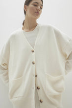 Load image into Gallery viewer, LILY BUTTON-UP CASHMERE CARDIGAN