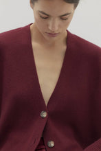 Load image into Gallery viewer, LILY BUTTON-UP CASHMERE CARDIGAN