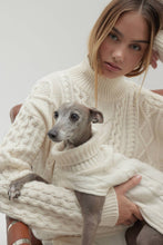 Load image into Gallery viewer, CABLE DOG SWEATER