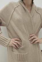 Load image into Gallery viewer, TILYN LONGLINE CASHMERE CARDIGAN