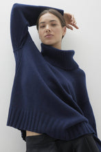 Load image into Gallery viewer, JANINE TURTLENECK CASHMERE SWEATER