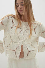 Load image into Gallery viewer, ESTELLE CROCHET CARDIGAN