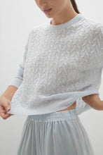 Load image into Gallery viewer, CHRISSY CABLE KNIT CROPPED SWEATER