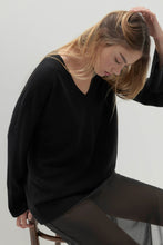 Load image into Gallery viewer, VIOLA V-NECK CASHMERE SWEATER