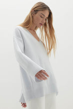 Load image into Gallery viewer, VIOLA V-NECK CASHMERE SWEATER