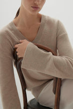 Load image into Gallery viewer, VIOLA V-NECK CASHMERE SWEATER