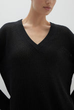 Load image into Gallery viewer, NINA CROCHET V-NECK SWEATER