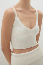 Load image into Gallery viewer, LEXIE CROPPED CASHMERE TANK