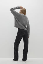 Load image into Gallery viewer, GISELLE SILK CASHMERE CREWNECK SWEATER