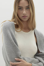 Load image into Gallery viewer, ANTOINETTE RIBBED CASHMERE SHRUG