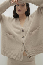 Load image into Gallery viewer, LAUREN BUTTON-UP CASHMERE CARDIGAN