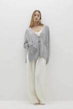 Load image into Gallery viewer, LAUREN BUTTON-UP CASHMERE CARDIGAN